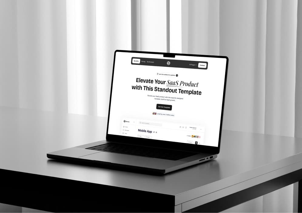 Genius — SaaS Landing Page