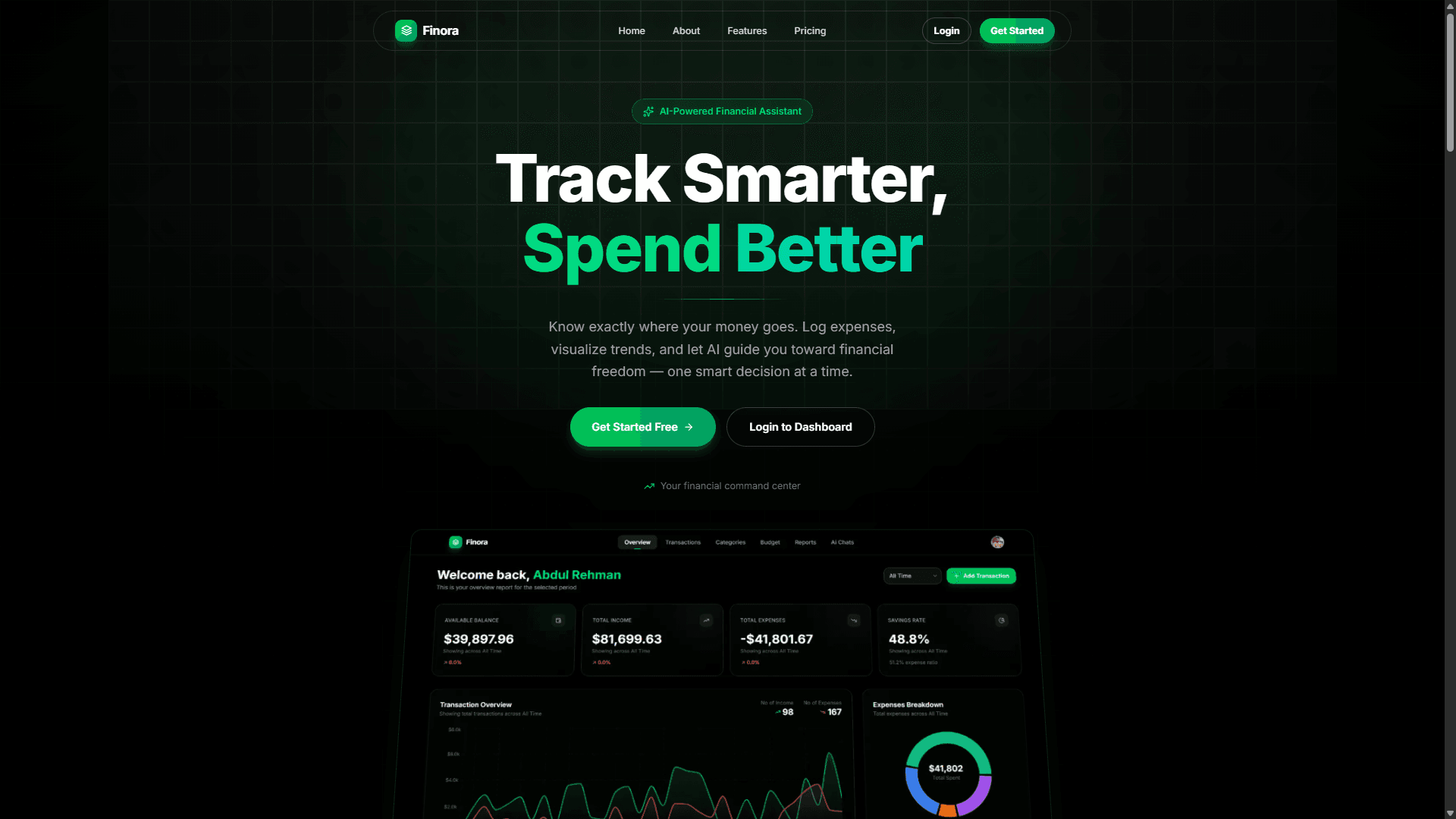Finora AI - SaaS